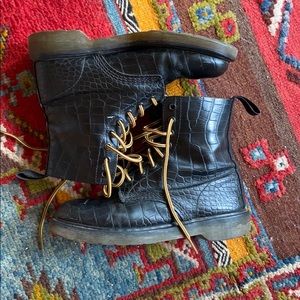 Snakeskin Doc Martens